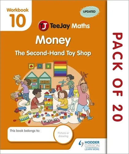 TEEJAY MATHS CFE EARLY LEVEL WORKBOOK 10 (PACK OF 20): THE SECOND-HAND TOY SHOP-DIGITAL