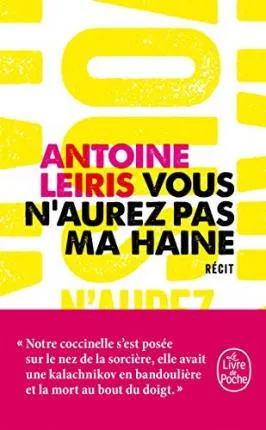 VOUS N'AUREZ PAS MA HAINE