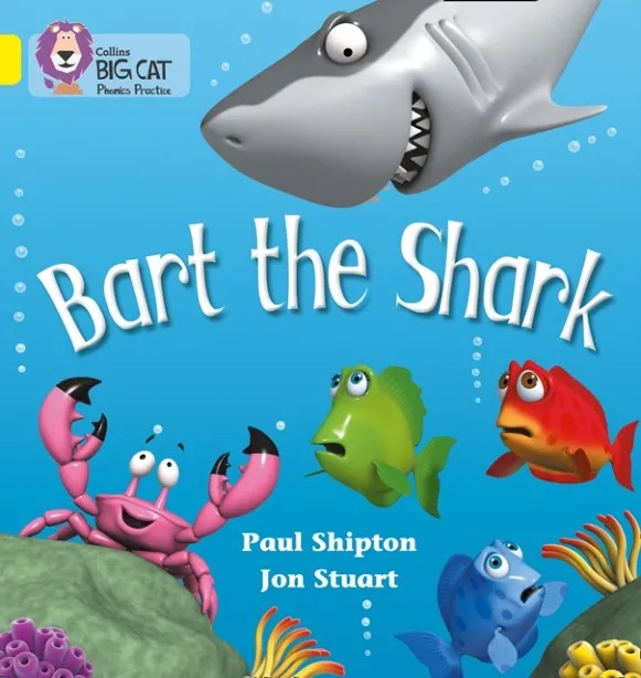 BART THE SHARK-FICTION-YELLOW - BAND 3
