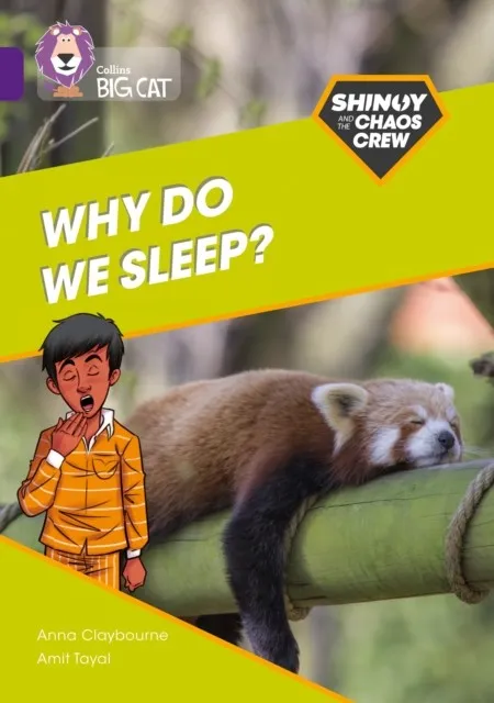 SHINOY AND THE CHAOS CREW - WHY DO WE SLEEP? -NON-FICTION-PURPLE - BAND 8