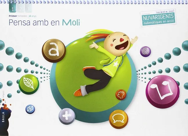 Pensa amb en Moli 4 anys 1r trimestre Nuvarigenis Infantil
