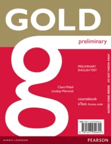 GOLD PRELIMINARY ETEXT COURSEBOOK ACCESS CARD