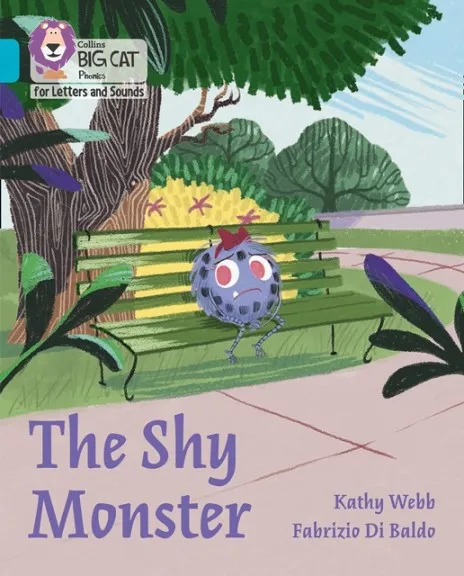 THE SHY MONSTER (SET 4) -FICTION-TURQUOISE - BAND 7