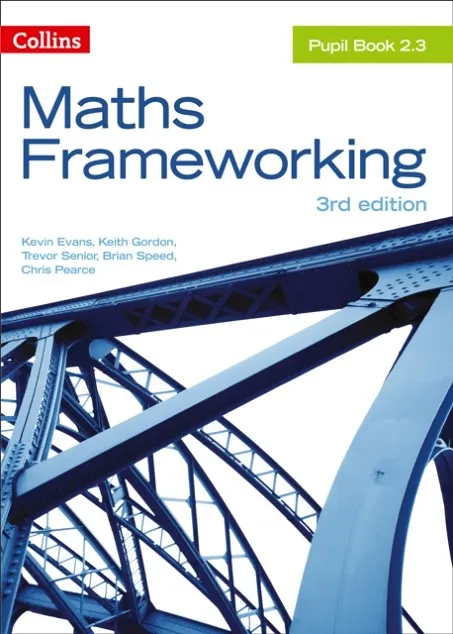 COLLINS MATHS FRAMEWORKING PUPIL BOOK 2.3 3RD