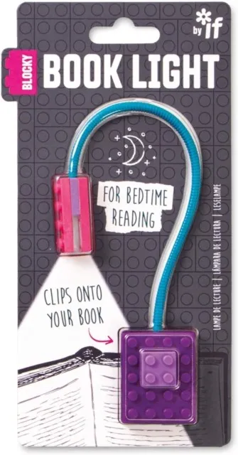 LAMPARA LECTURA BLOCKY MORADO