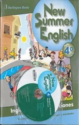 NEW SUMMER ENGLISH PRIM 4 SB+CD SPANISH