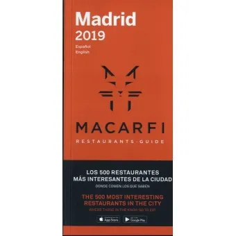 MACARFI RESTAURANTS GUIDE 2020