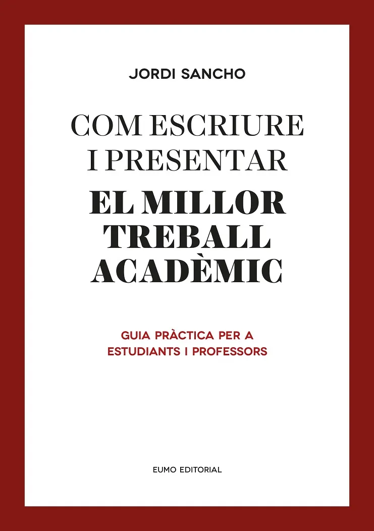Com escriure i presentar el millor treball acadèmic