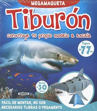 Tiburón, construye tu propio modelo a escala