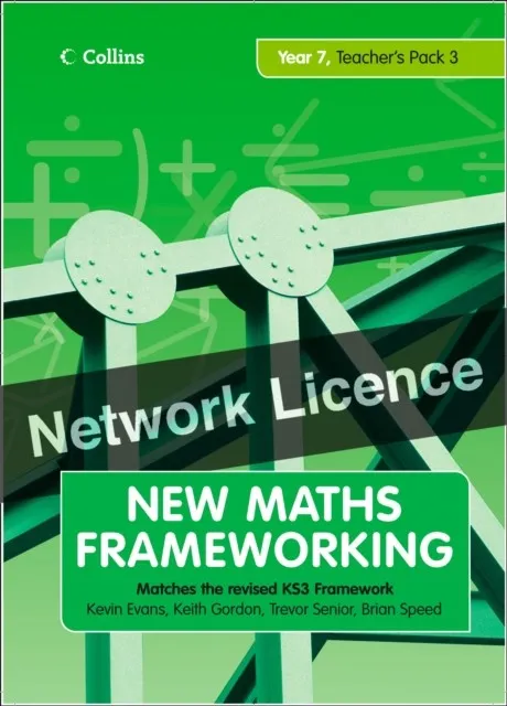 COLLINS MATHS FRAMEWORKING YEAR 7 TEACHER'S GUIDE BOOK 3 (LEVELS 5–6): NETWORK LICENCE (DOWNLOAD 2ND EDITION) *DIGITAL*