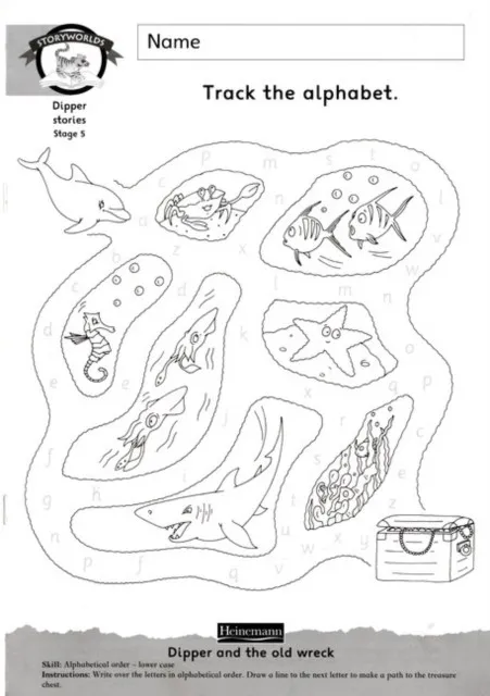 STORYWORLDS YEAR 1/P2 STAGE 5, ANIMAL WORLD, WORKBOOK ( 8 PACK)