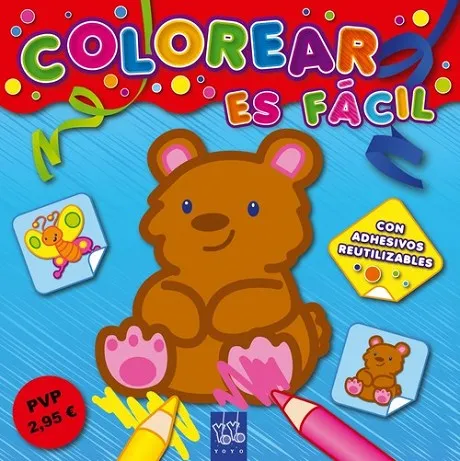Colorear es fácil azul 2