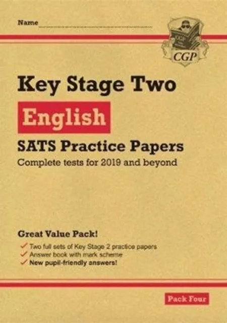 KS2 ENGLISH SATS PRACTICE PAPERS: PACK 4 - FOR THE 2024 TESTS (WITH FREE ONLINE EXTRAS)