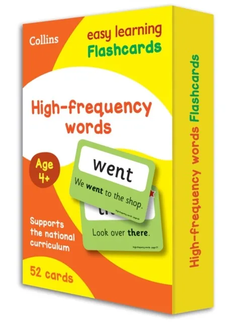HIGH FREQUENCY WORDS AGES 4+