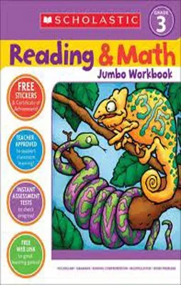READING AND MATHS JUMBO WB - GRADE 3