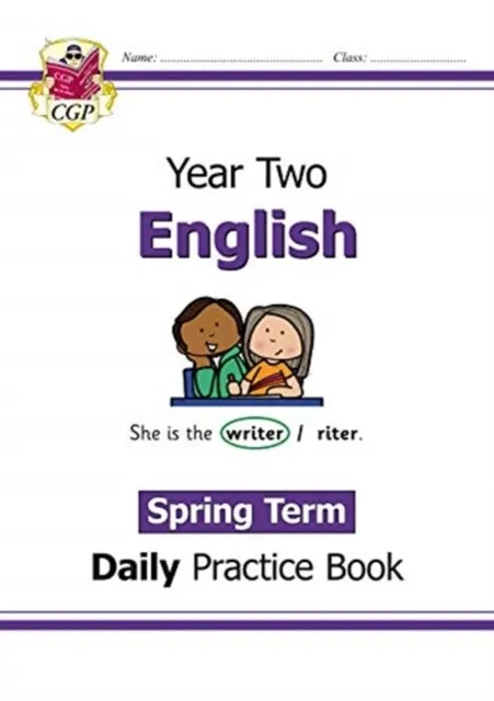 KS1 ENGLISH YEAR 2 DAILY PRACTICE BOOK: SPRING TERM