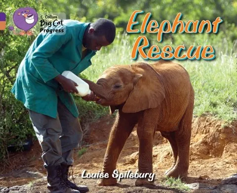ELEPHANT RESCUE -FICTION-PURPLE / COPPER