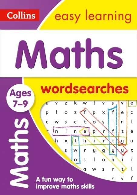 WORD SEARCHES MATHS AGES 7-9*DIGITAL*