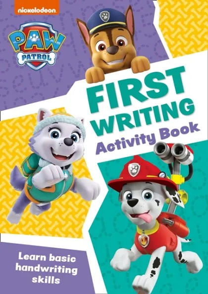 PAW PATROL FIRST WRITING ACTIVITY BOOK