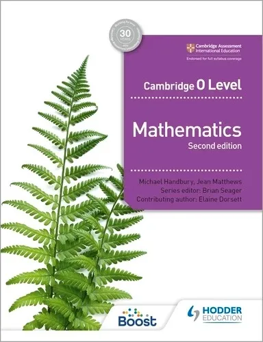 CAMBRIDGE O LEVEL MATHEMATICS SECOND EDITION-DIGITAL