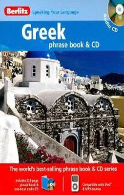 GC. BERLITZ GREEK PHRASE BOOK AND CD
