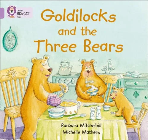 GOLDILOCKS AND THE THREE BEARS-FICTION-LILAC - BAND 0