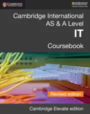 CAMBRIDGE INTERNATIONAL AS & A LEVEL IT DIGITAL COURSEBOOK REVISED EDITION (2 YEARS)-DIGITAL