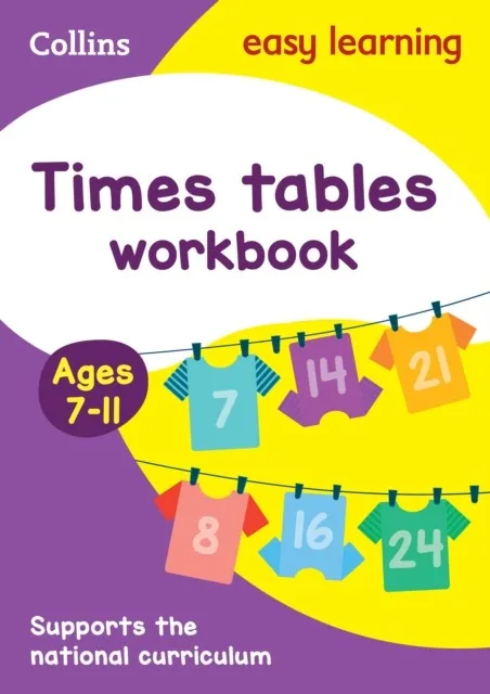 TIMES TABLES WORKBOOK AGES 7-9