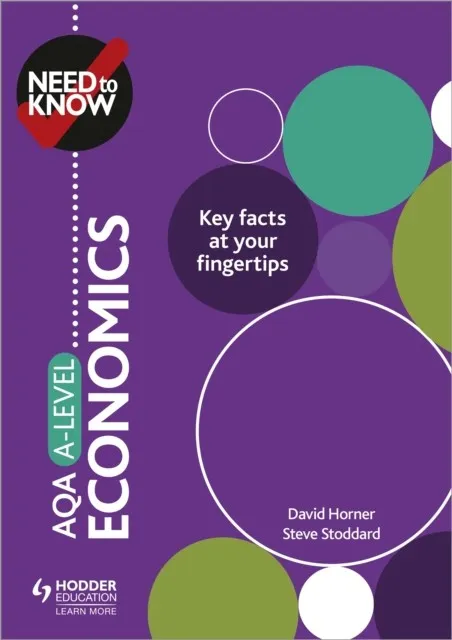 NEED TO KNOW: AQA A-LEVEL ECONOMICS