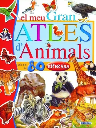 El meu gran atles d'animals amb adhesìus