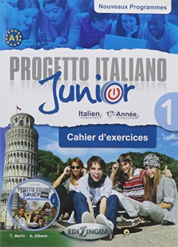 PROGETTO ITALIANO JUNIOR 1 POUR FRANCOPHONES CAHIER D’EXERCICES + VIDEO - PP. 64