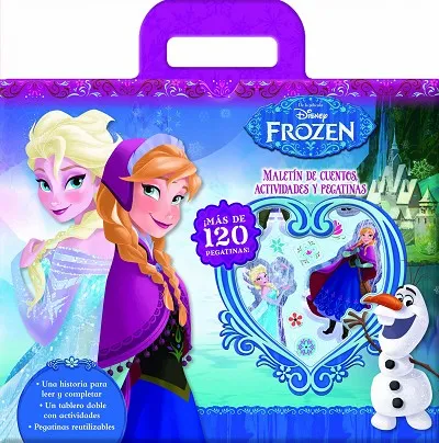 Frozen. Maletín de cuentos, actividades y pegatinas