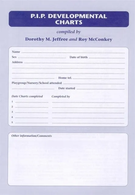 PIP DEVELOPMENTAL CHARTS PK10
