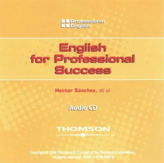 PROFESSIONAL ENGLISH: ENGLISH FOR PROFESSIONAL SUCCESS AUDIO CD(X1)