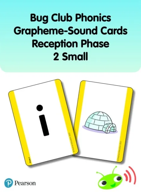 BUG CLUB PHONICS GRAPHEME-SOUND CARDS RECEPTION PHASE 2 (SMALL)