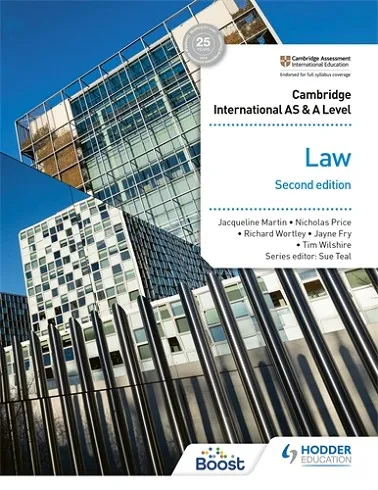 CAMBRIDGE INTERNATIONAL AS AND A LEVEL LAW SECOND EDITION-DIGITAL