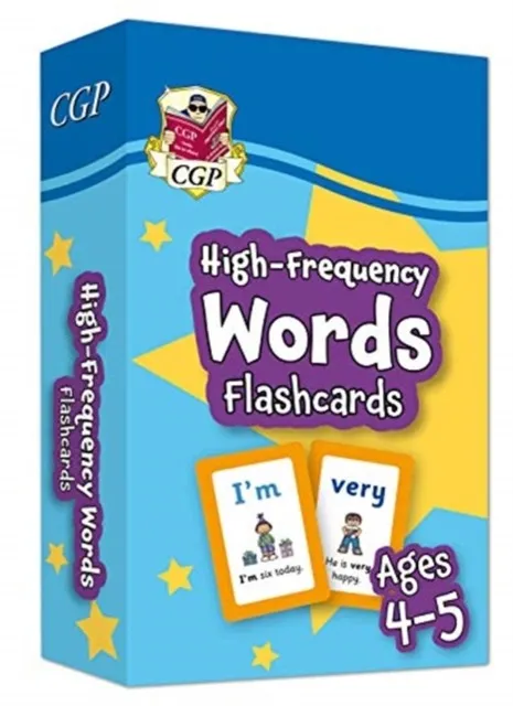 HIGH-FREQUENCY WORDS FLASHCARDS FOR AGES 4-5 (RECEPTION)