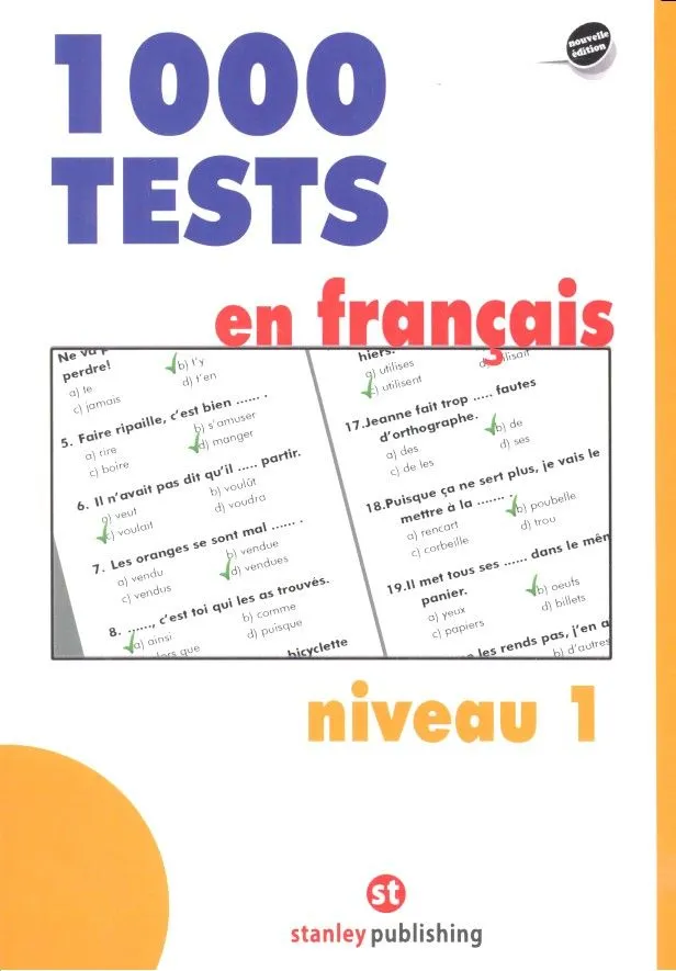 TESTS EN FRANÇAIS NIVEAU 1