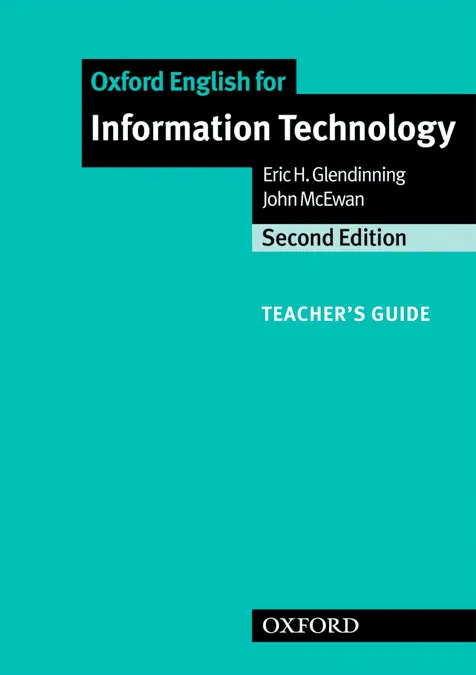 OXFORD ENGLISH FOR INFORMATION TECHNOLOGY TB