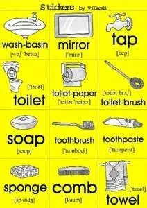 VOCABULARY STICKER ENGLISH