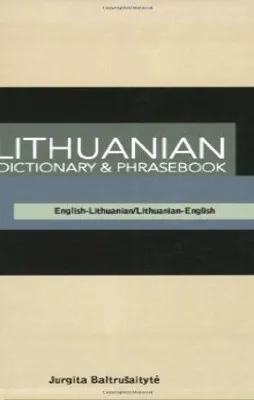 GC. HIPPOCRENE LITHUANIAN DICT. AND PHRASEBOOK