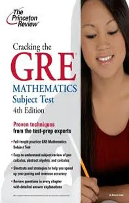 GRE CRACKING THE, MATHEMATICS SUBJECT TEST, 4ED