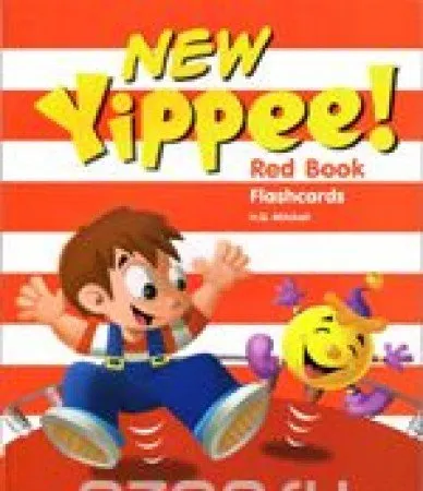 NEW YIPPEE! RED FLASHCARDS