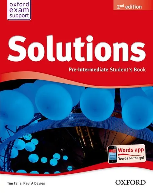 SOLUTIONS P-INT SB 2ED