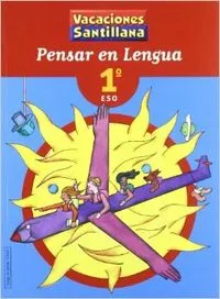 1ESO VACACIONES PENSAR EN LENGUA