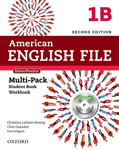 AMERICAN ENGLISH FILE 2E 1 SB+WB B