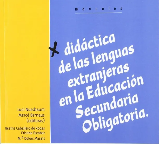 DIDACTICA DE LAS LENGUAS EXTRANJERAS EN LA EDUCACI