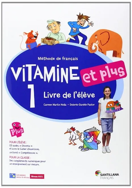 VITAMINE ET PLUS 1 ELEVE+CD+ CD DICT