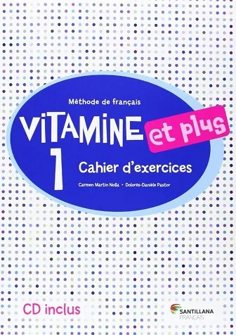 VITAMINE ET PLUS 1 CAHIER+CD+CAHIER MC