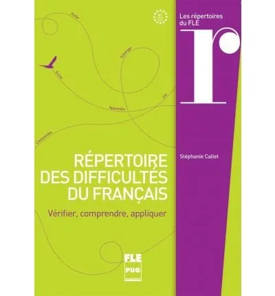REPERTOIRE DES DIFFICULTES DU FRANÇAIS